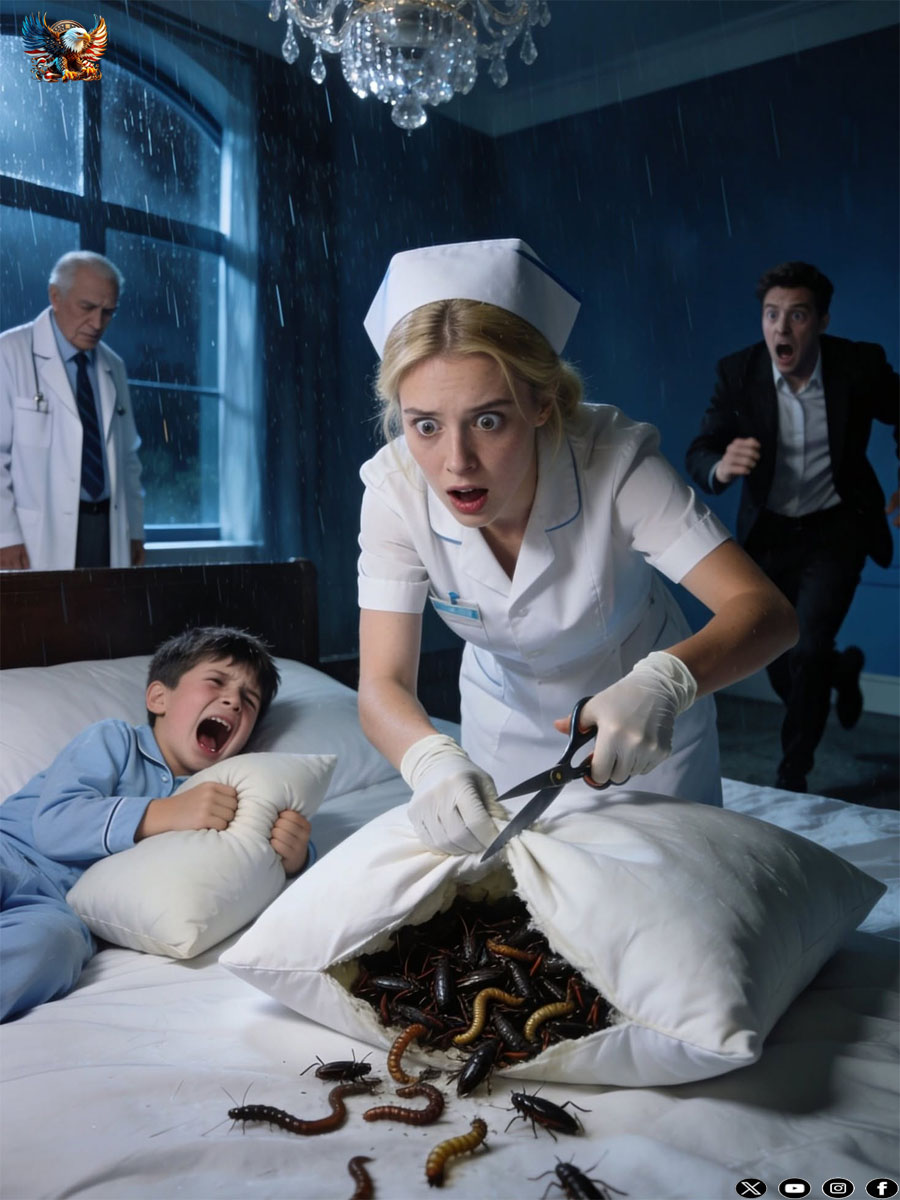 THE NURSE CUT OPEN THE MAFIA BOSS’S SON’S PILLOW — AND FOUND THE MONSTER HIDING INSIDE