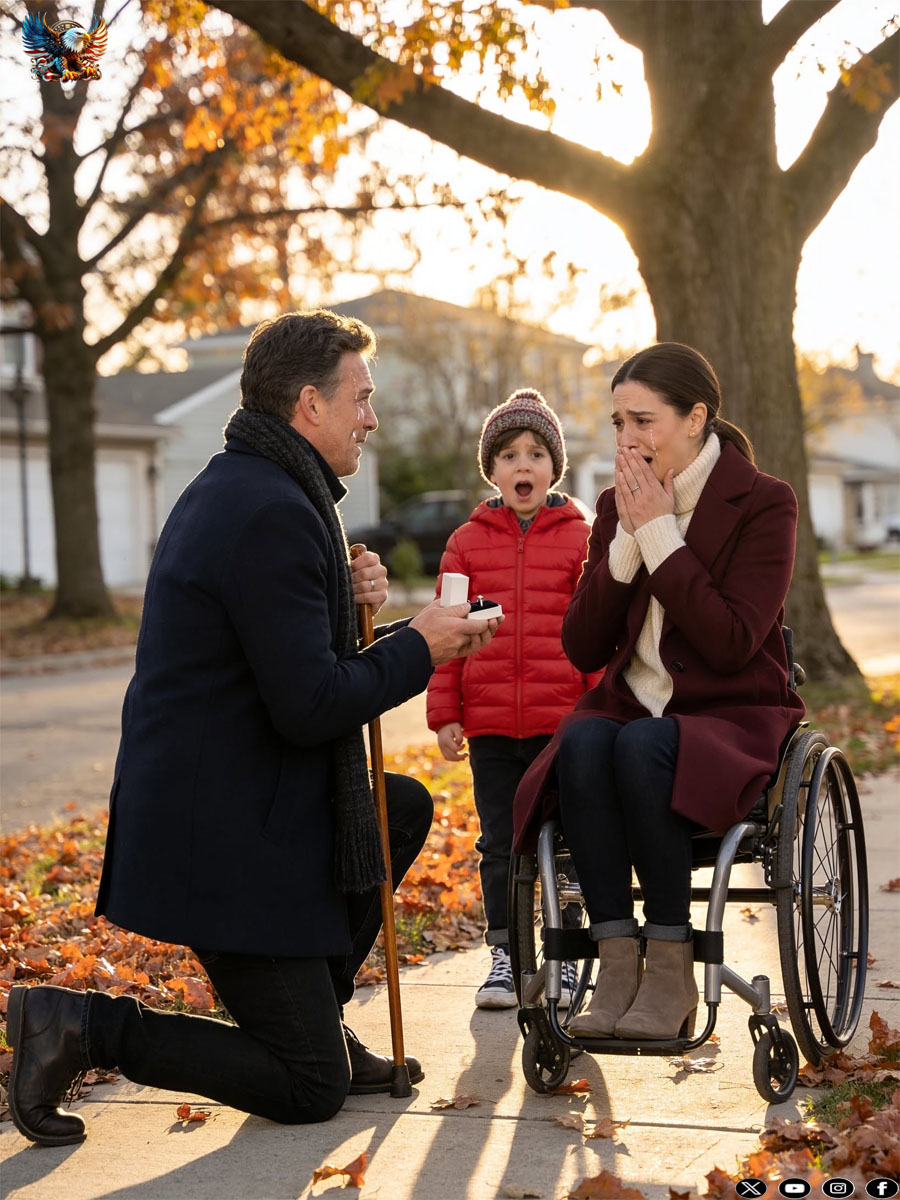 “I’m Sorry — I Use a Wheelchair,” She Said Softly. What the Widowed Father Did Next Changed Both of Their Lives Forever.