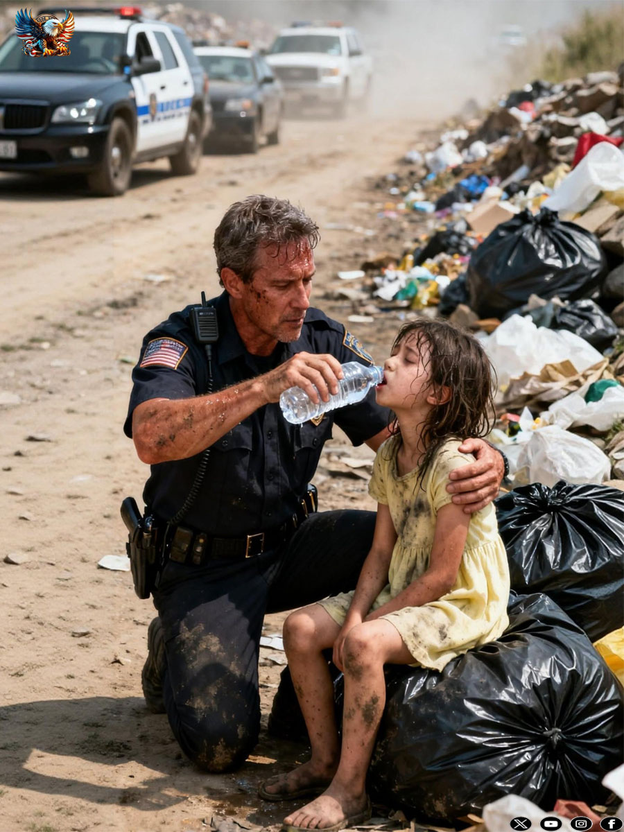 Officer Hears a Cry From a Trash Bag at the Dump — What He Finds Inside Stops His Retirement Cold