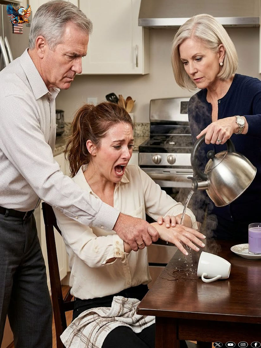 Three days before I married a schoolteacher my parents hated, my mother burned my ring hand with boiling water.