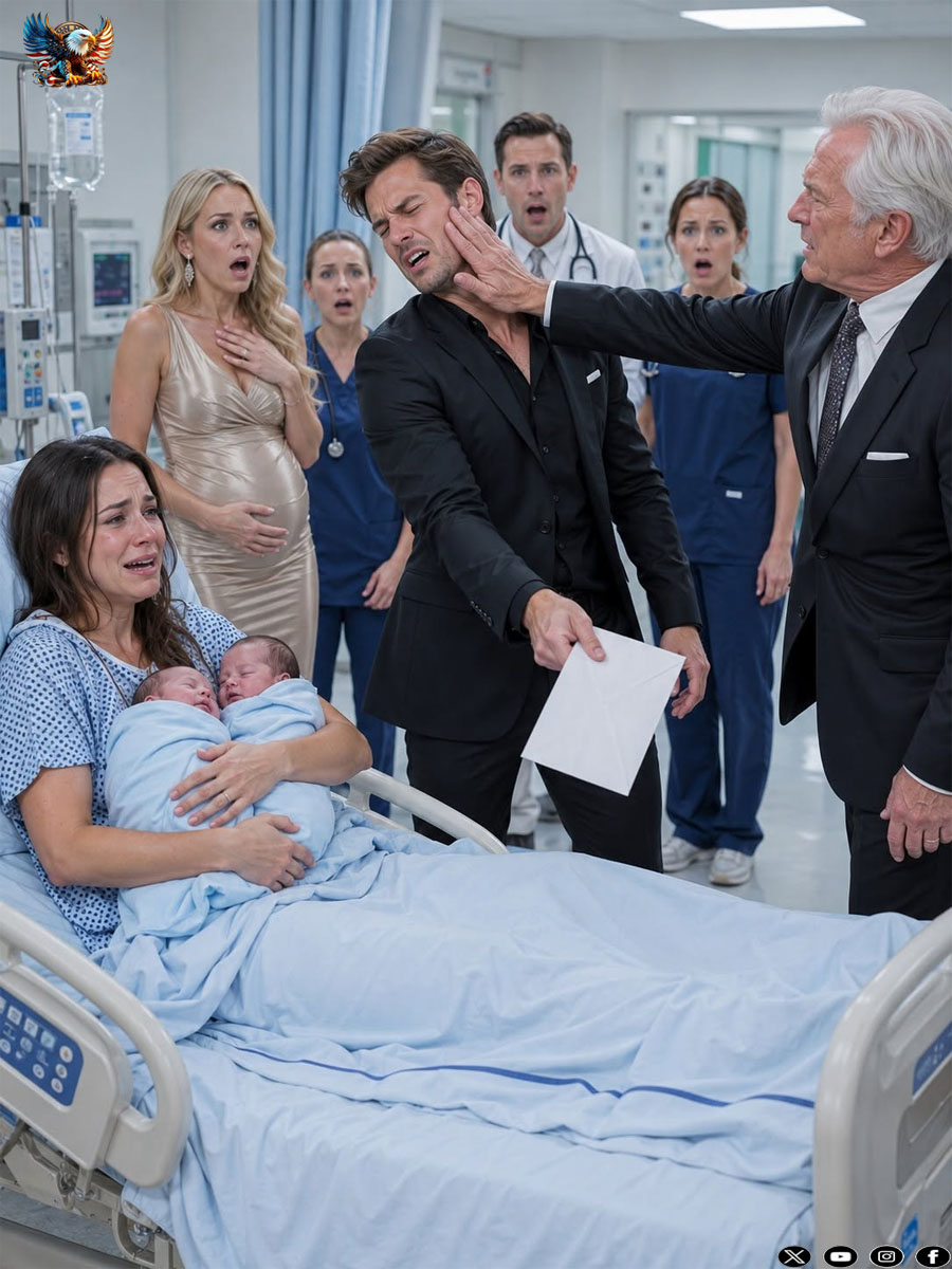 Sitting by my premature twins’ incubators, my husband dropped a folder of divorce papers onto my lap. His pregnant mistress stood behind him, smirking while wearing my custom maternity coat. “I emptied the joint accounts,” he whispered coldly. “You and these runts are on your own.” I didn’t beg. I quietly signed the papers, picked up my phone, and called my grandfather—the ruthless billionaire who owned the very hospital network they were standing in. They thought I was a broke orphan. Ten minutes later, the hospital security dragged them out.