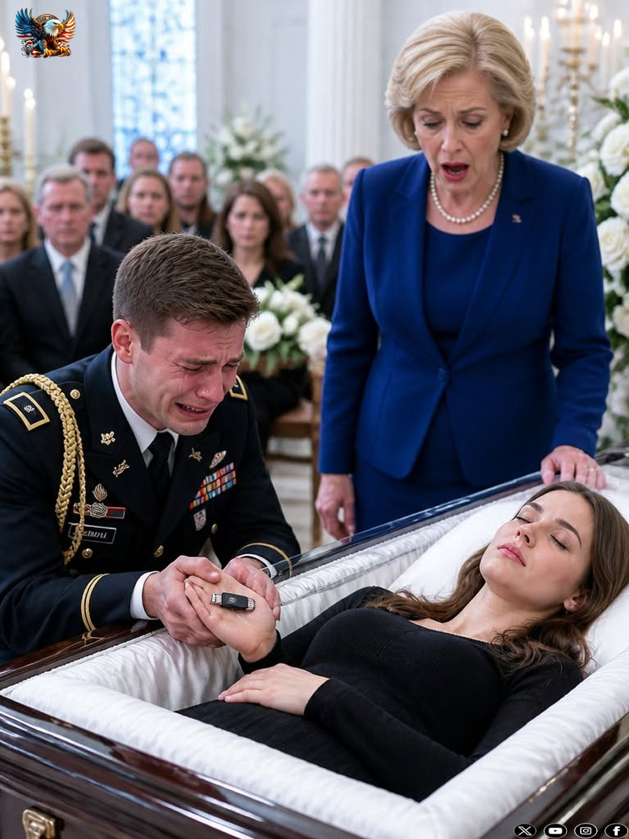 I returned home from military service, hoping to see my wife’s smile. Instead, I found a coffin in the middle of the living room. “She d:ied in childbirth…”