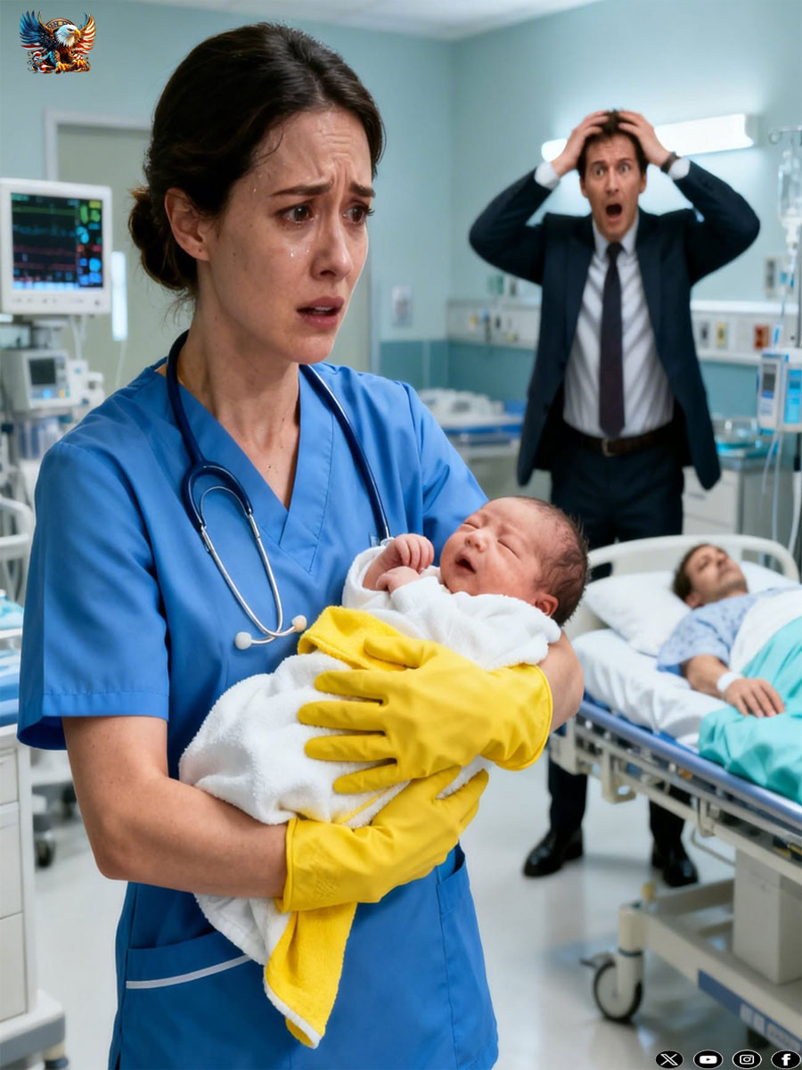 The millionaire’s baby died in the hospital… until a poor cleaning lady did the unthinkable…