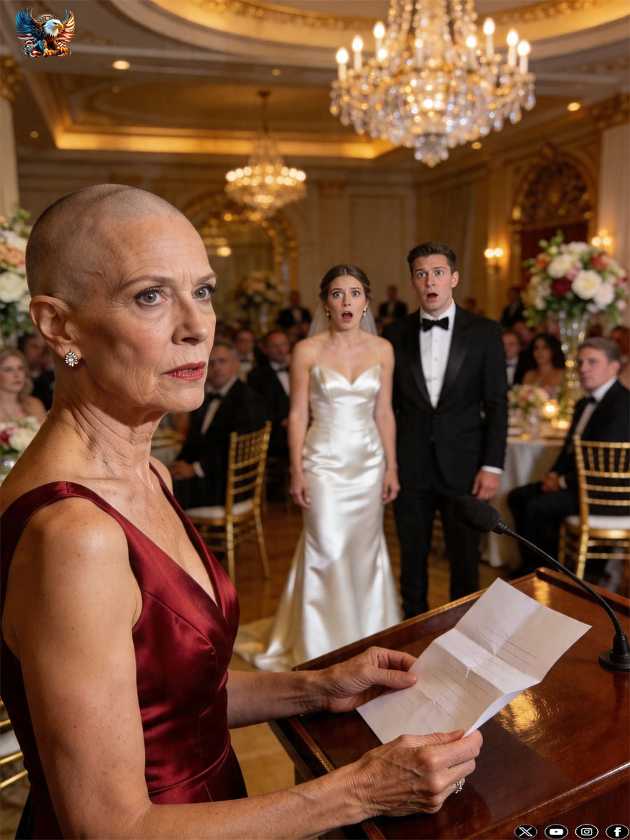 I woke up bald on my son’s wedding morning with a note from my future daughter-in-law telling me I finally looked the way an old woman should