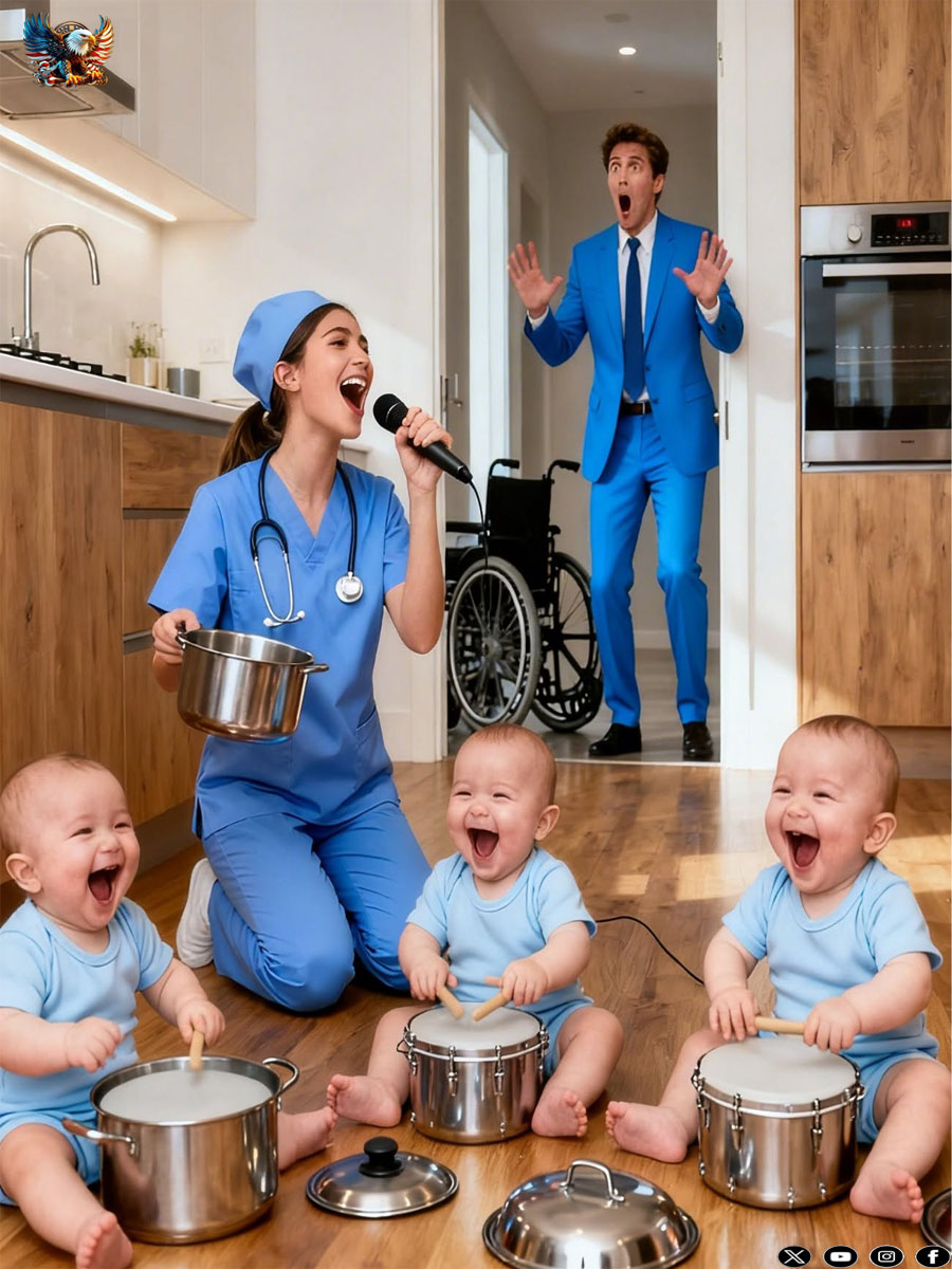 Millionaire Hid Cameras to Protect His Disabled Triplets — Until He Saw What the Nanny Did
