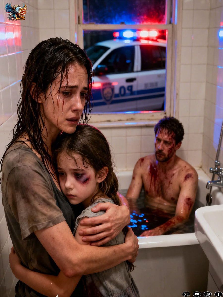 My 5-year-old daughter spent over an hour in the bathroom with my husband…