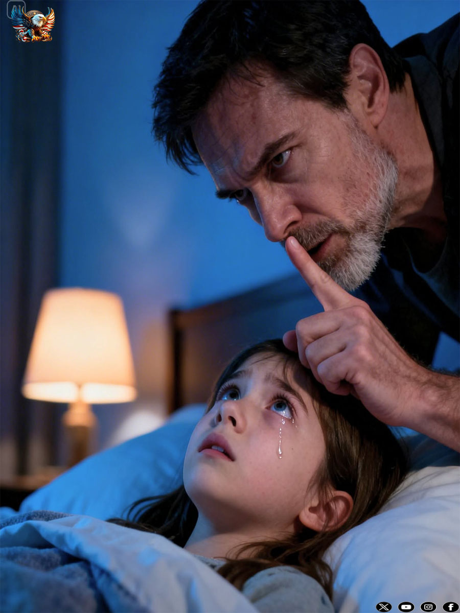 Dad… my back hurts so much and I can’t sleep. Mom said I shouldn’t tell you.