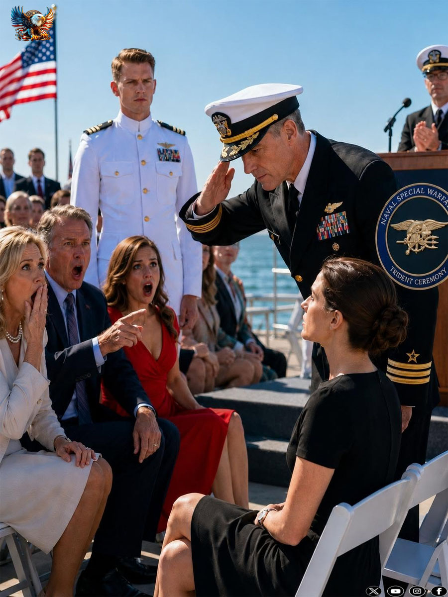 Part 2: My Family Laughed When I Sat Alone At My Brother’s Trident Ceremony—Until The SEAL Commander Stopped, Saluted Me, And Said, “Ma’am, We’ve Been Waiting.”