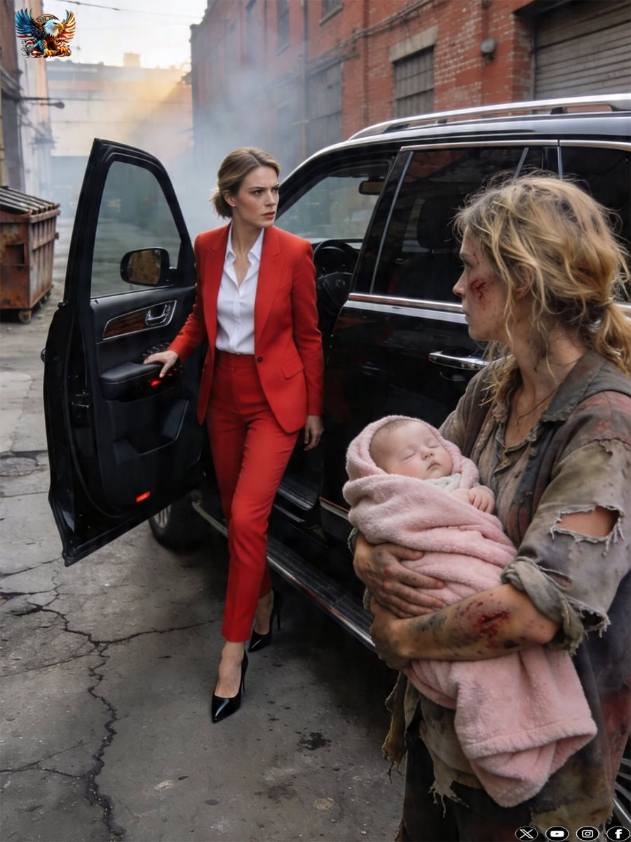 When I got divorced, my husband’s family hired a team of elite lawyers in Chicago to leave me and my newborn daughter on the street… with nothing, absolutely nothing… until one day, a woman appeared and changed everything.