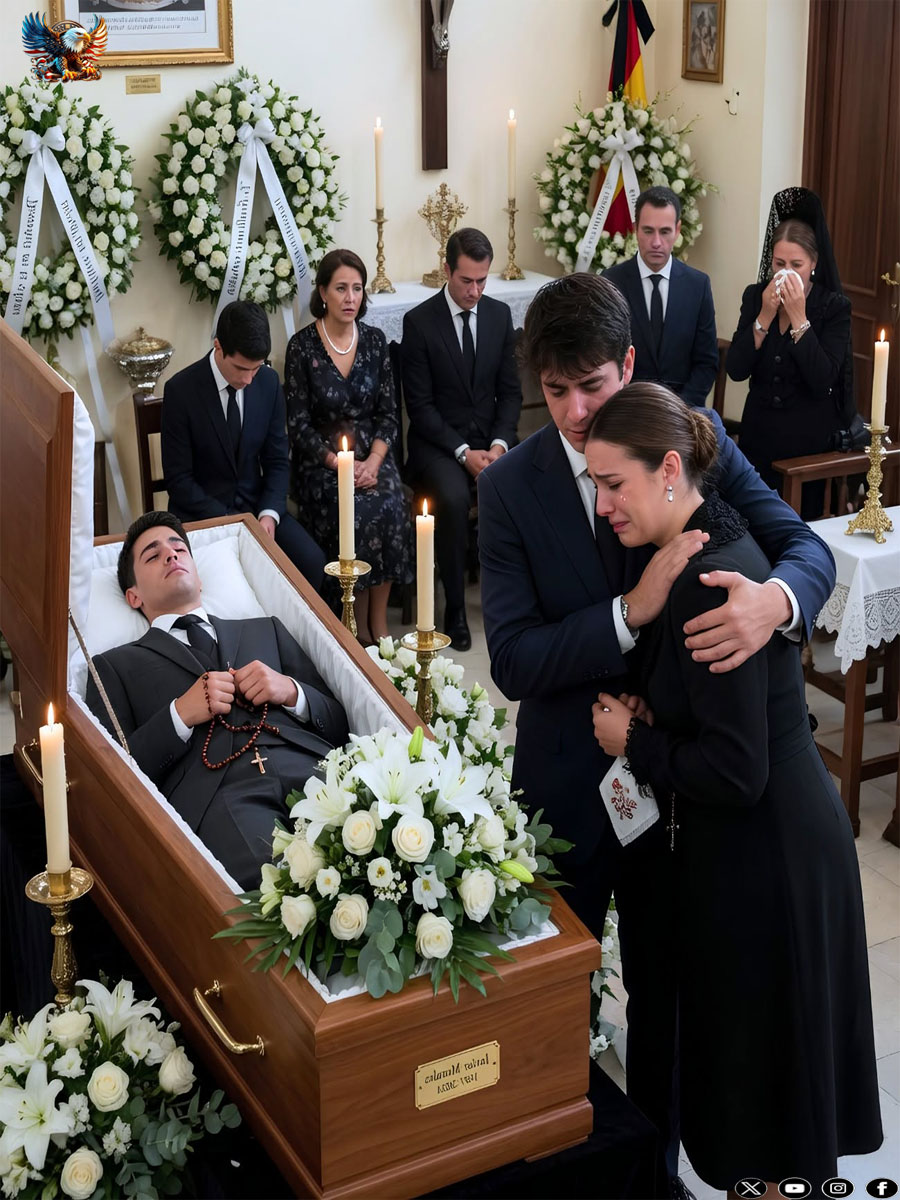 He awoke paralyzed in his own coffin and heard his wife celebrating his cremation.