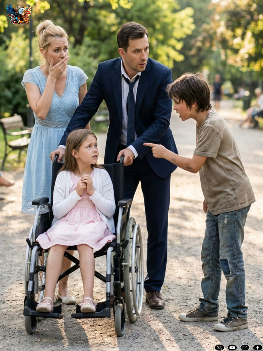 “She Can Walk…Your Fiancée Won’t Let Her,” the Poor Boy Told the Millionaire — Leaving Him Stunned