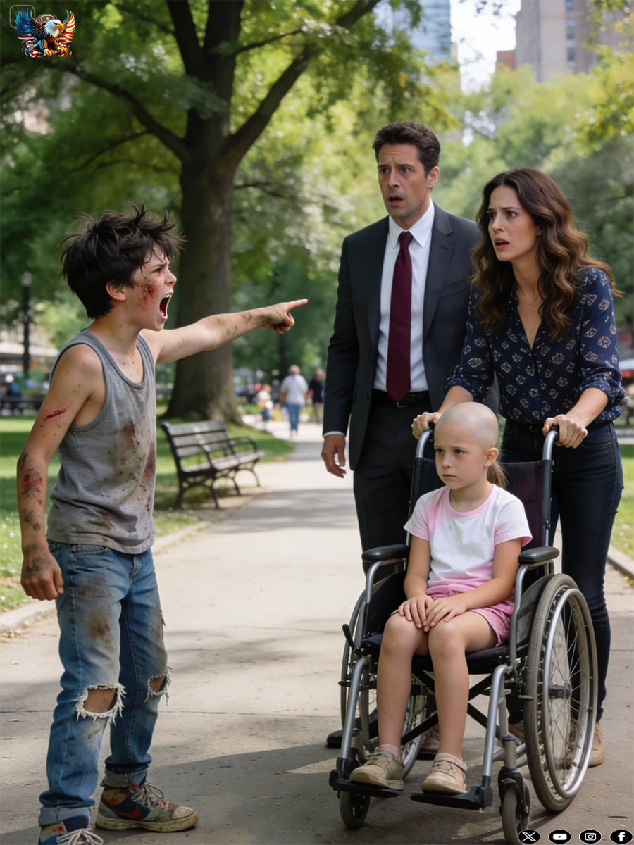“Your Daughter Isn’t Sick—Your Fiancée Shaved Her Head”: The Chilling Secret a Street Kid Exposed in Central Park That Shattered a Millionaire’s Life