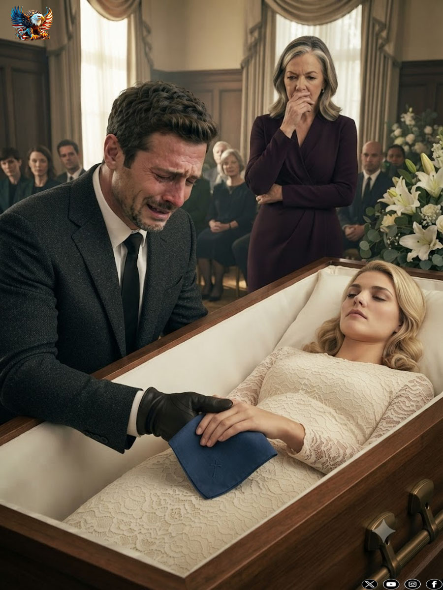 I kissed my wife’s cold forehead inside the coffin… and when I opened her closed hand, I found a navy blue button ripped off. I recognized it instantly: it was from my brother Rodrigo’s jacket.