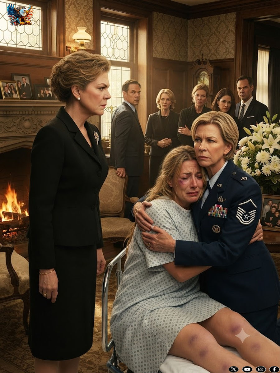 “Mom… Please Come Get Me.” A U.S. Army Colonel Rushed To The Hospital After Receiving A Desperate Call From Her Daughter—But Her Husband’s Family Never Expected Who Would Walk Through That Door.