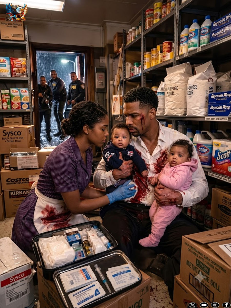 The wounded man who arrived at his inn with two babies was not a stranger… and before dawn he revealed the secret of his blood