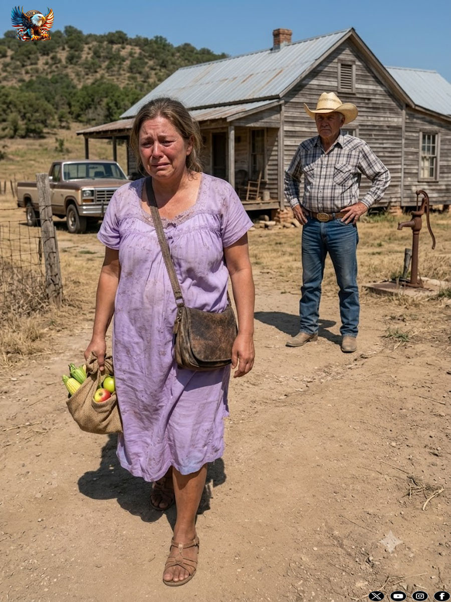 Her father kicked her off the ranch, calling her useless; three years later she returned in a new truck and bought the debt that brought him to his knees in front of the entire town.