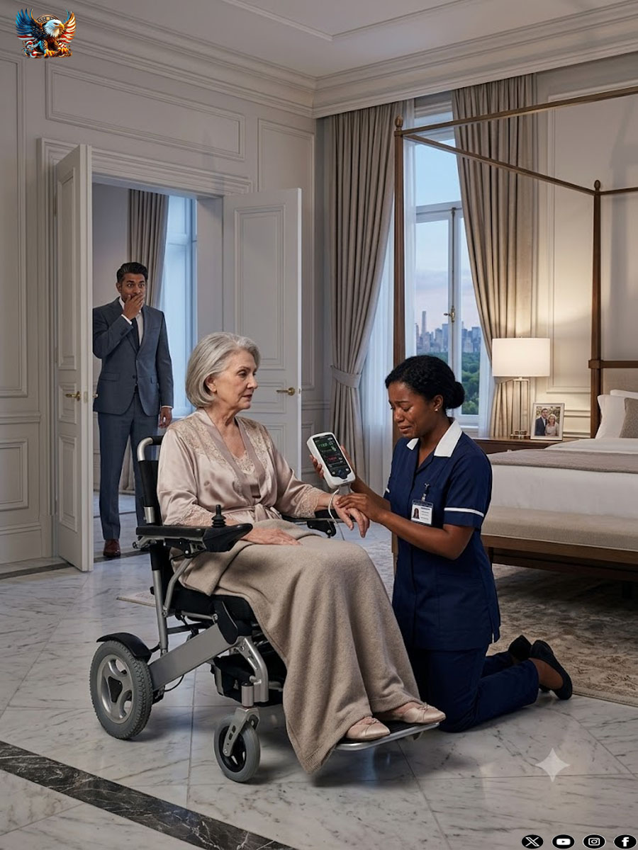 The millionaire returned upon learning that his mother was going to die and found the cleaning lady listening to a confession that destroyed his family name.
