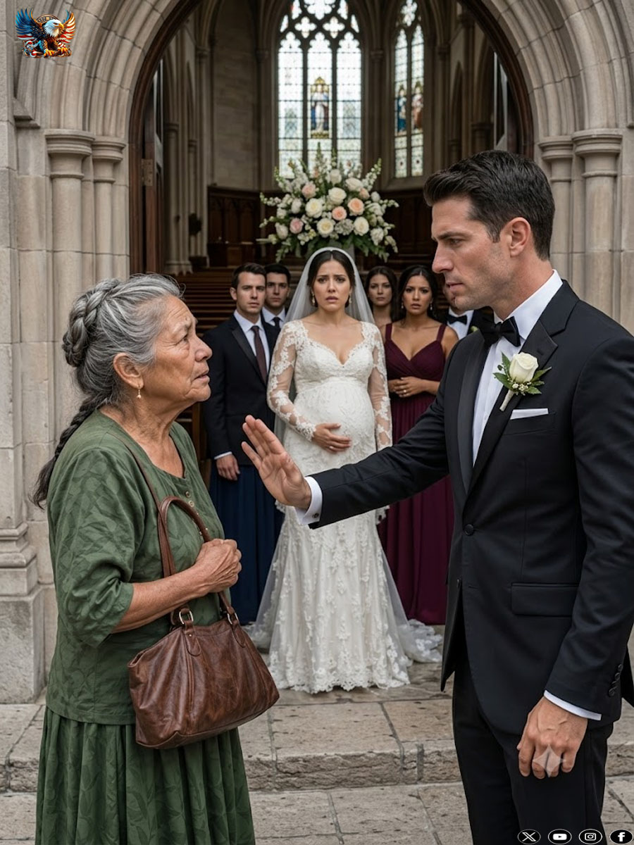 Her son excluded her from the wedding, but she sent a message and exposed the bride at the altar.