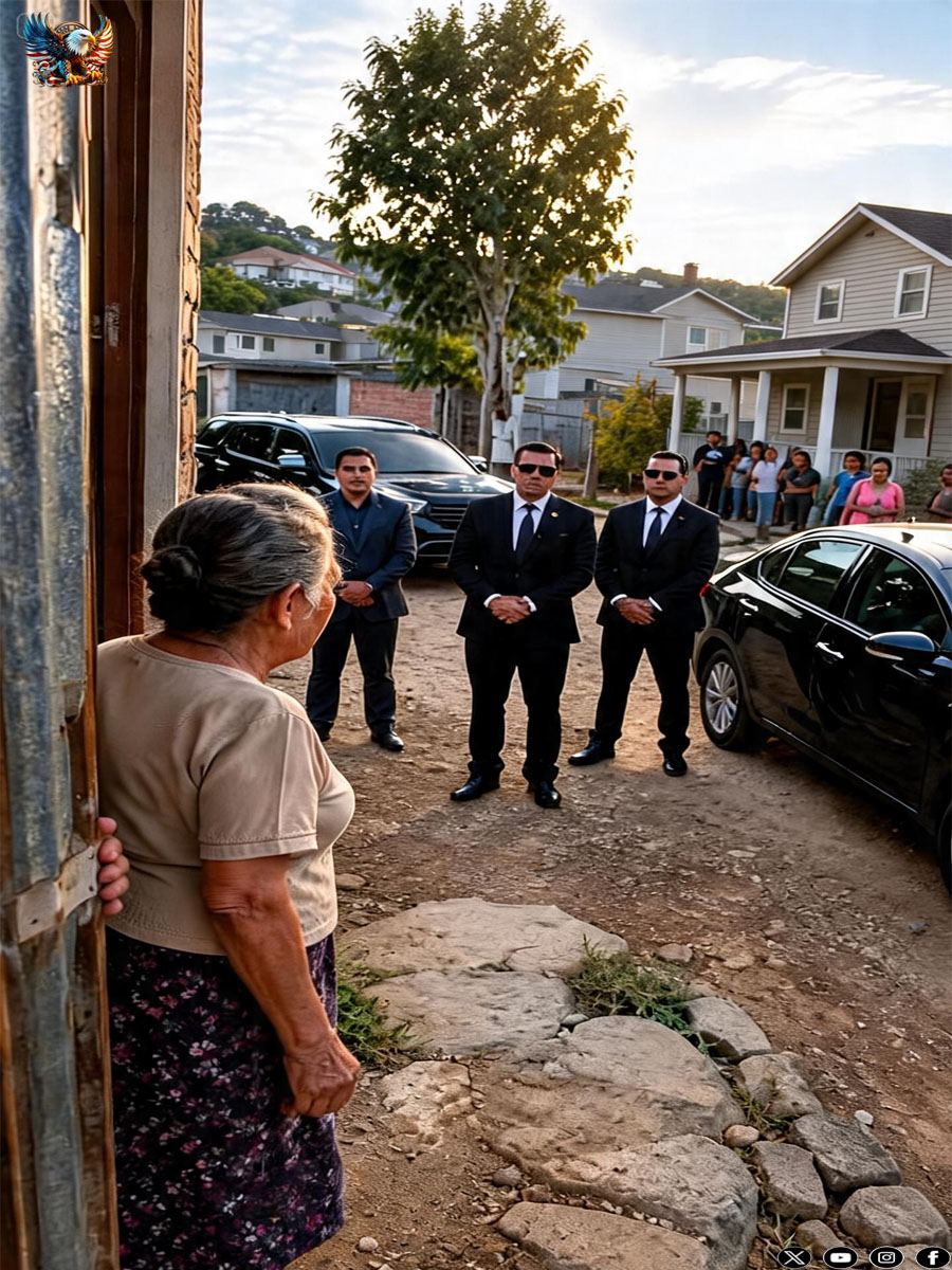 His nephews wanted to take away his little house because he was poor, until 3 black vans arrived with a famous song and a debt hidden for 34 years