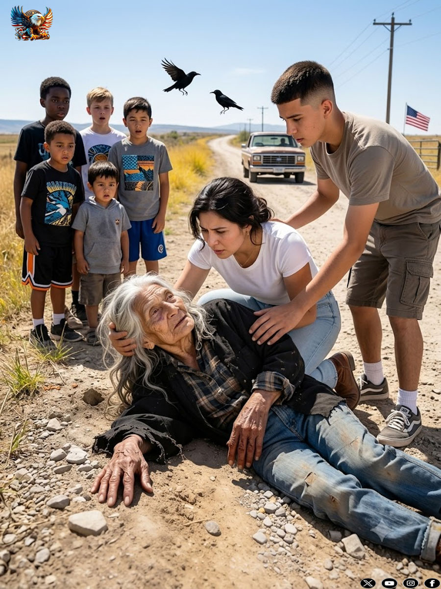 A widow with seven children picked up an injured healer on the road, never imagining that that night she would reveal who killed her husband.