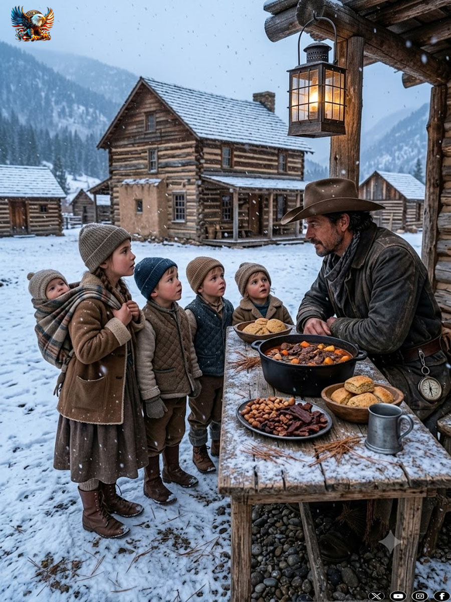 A mother asked for leftovers for her four children at a ranch, but the owner discovered the cruel lie the town was hiding.