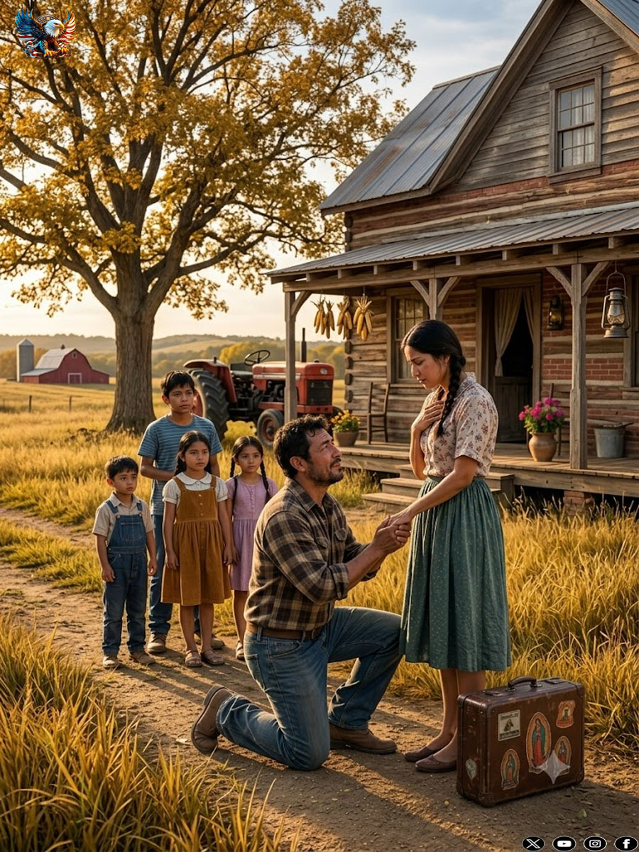 He sent 300 letters asking for a mother for his 4 children and the town mocked him, until a poor baker revealed the miracle that everyone was hiding in her ruined ranch.