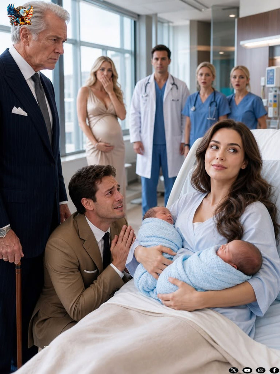 My Husband Tossed Divorce Papers Beside Our Premature Twins As They Fought For Every Breath, Certain The Three Of Us Had Lost Everything… But One Phone Call Later, The Man Who Walked Straight Into The NICU Wiped The Smile Right Off His Face