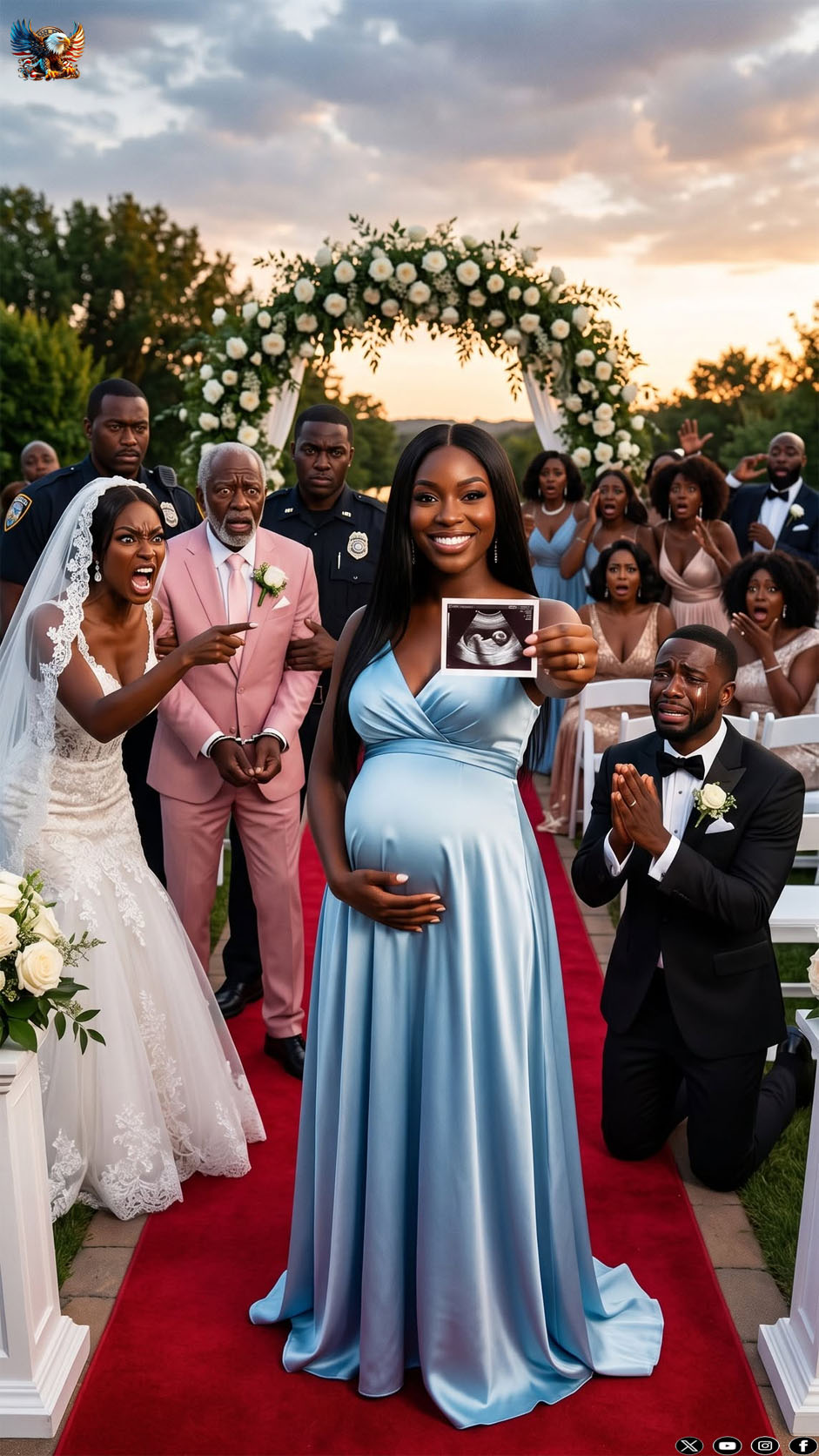 At 26 weeks pregnant, when I lay in the clinic watching my baby’s ultrasound, the TV flashed breaking news: My billionaire husband was marrying his mistress next month. He stood on a red carpet, smiling, as she flashed a massive diamond ring. My entire marriage died on national television. I didn’t call him crying. I packed a single bag and vanished with my parents. Three days later, a heavy envelope from his corporate lawyers arrived.