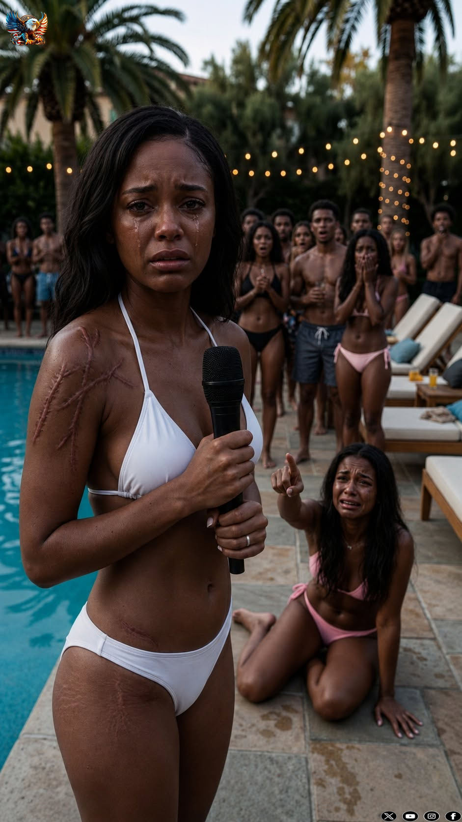 My twin sister shredded every piece of clothing I owned just to force me into a bikini for our 18th birthday party. She even held my private journal hostage, eager to humiliate me in front of our entire senior class. But she had no idea that the secret I was hiding under my heavy bathrobe was about to shatter her perfect reality.