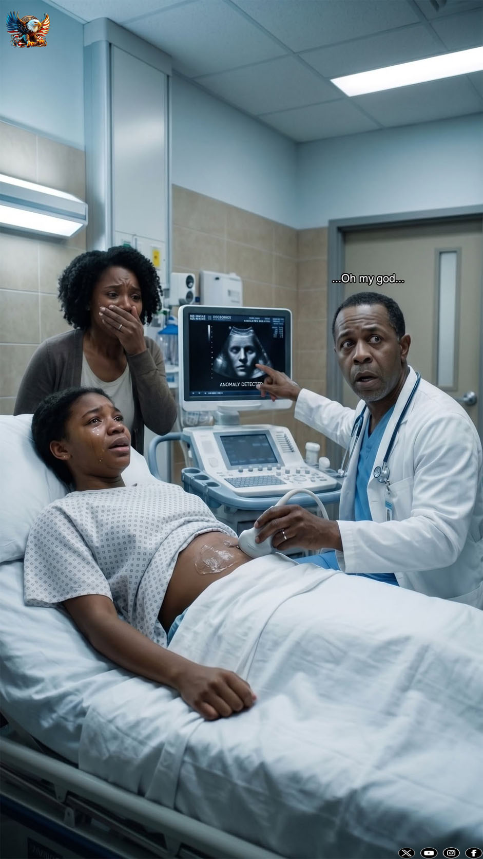 My teen daughter kept crying of stomach pain, but my husband snapped: “She’s faking it.” I secretly took her to the hospital. The doctor pointed at the screen, pale with fear. When I saw the image, my knees buckled. I realized my husband wasn’t trying to save money; he was trying to hide…