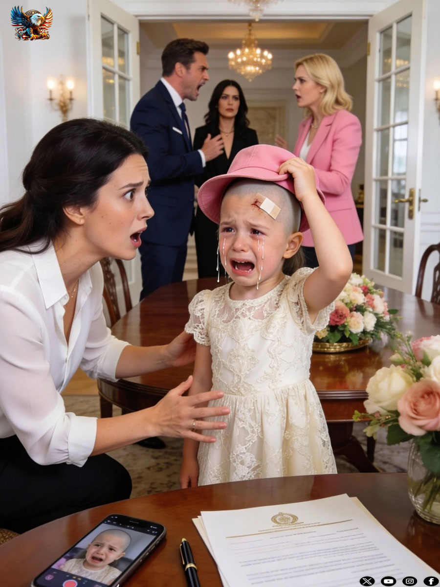 My 6-Year-Old Lifted Her Pink Hat After A “Cousin Spa Day”—Her Princess Braid Was Gone, Blood Was Dried Near Her Ear, and the Hidden Livestream, Pediatric Report, and My Sister-in-Law’s Jealous Lie…
