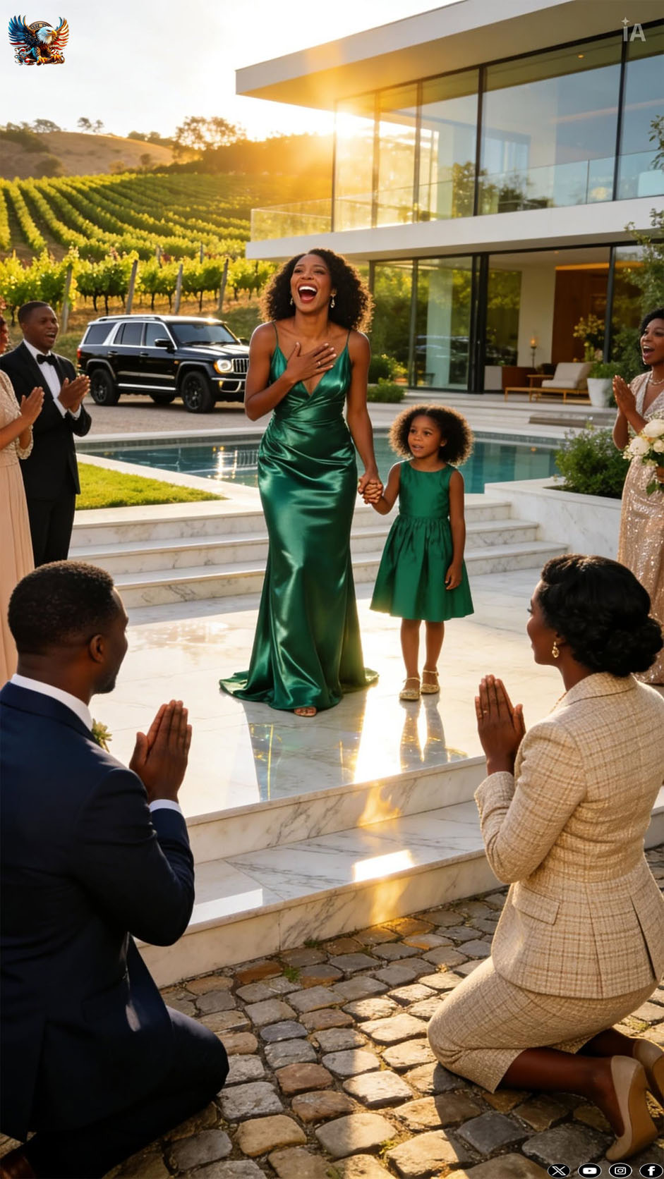 After our divorce, my MIL and ex-husband laughed, “You won’t last a month without our money.” One month later, I invited them to Easter dinner. They showed up with 30 relatives, ready to mock my “poverty.” But when they saw my $5,000,000 estate and private staff, their jaws dropped. My ex begged, “Can we start over?” I pointed to the gate: “The trash is collected on Tuesdays. Leave.”