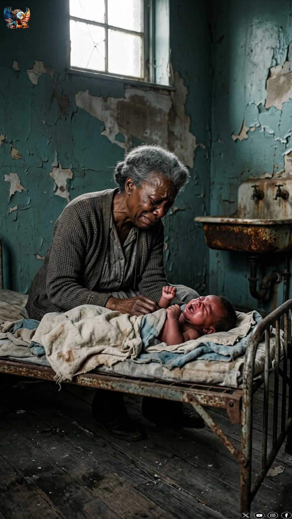 My son and his wife asked me to watch their two-month-old baby while they went shopping. But no matter how much I held him and tried to soothe him, he wouldn’t stop crying inconsolably. I immediately sensed something was wrong. When I lifted his clothes to check his diaper… I froze. There was something… unimaginable. My hands were shaking. I grabbed him and rushed to the hospital.