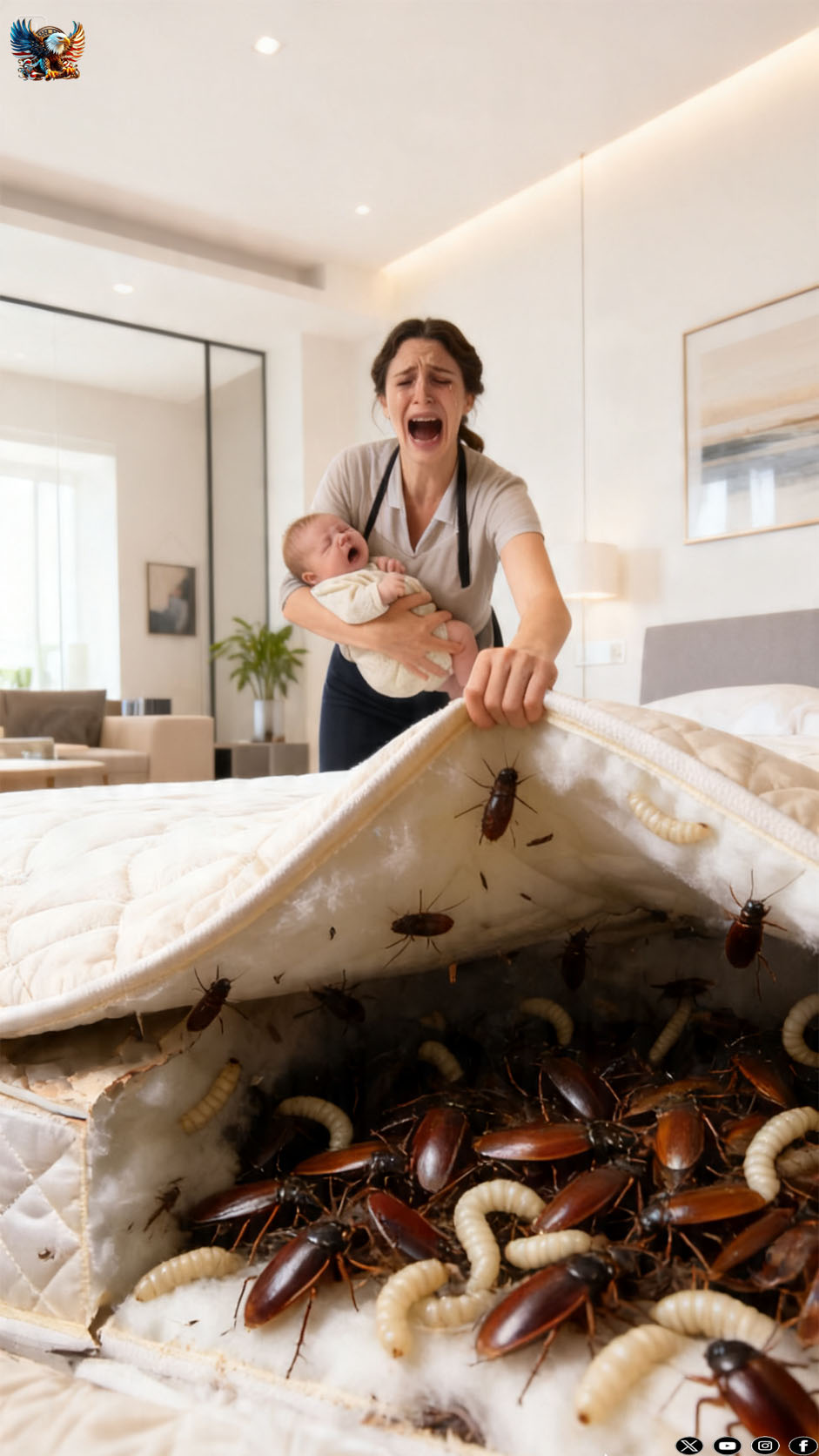 The millionaire’s baby wouldn’t stop crying in bed—until a poor Black maid did the unthinkable…
