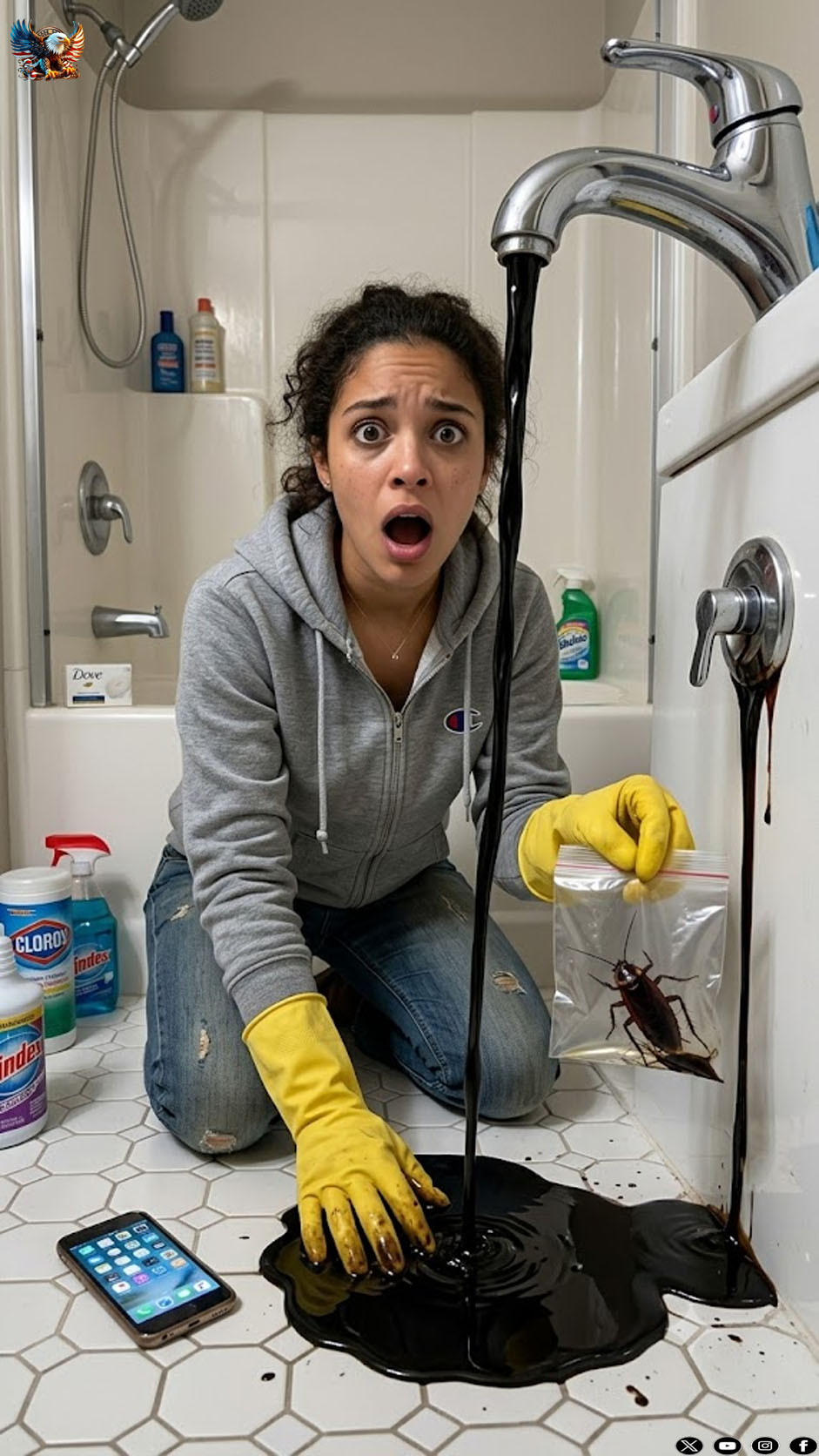 I thought my daughter showered as soon as she got home from school because she was “clean”… until I found blood and a piece of her uniform stuck in the drain. What I discovered next haunts me every night.