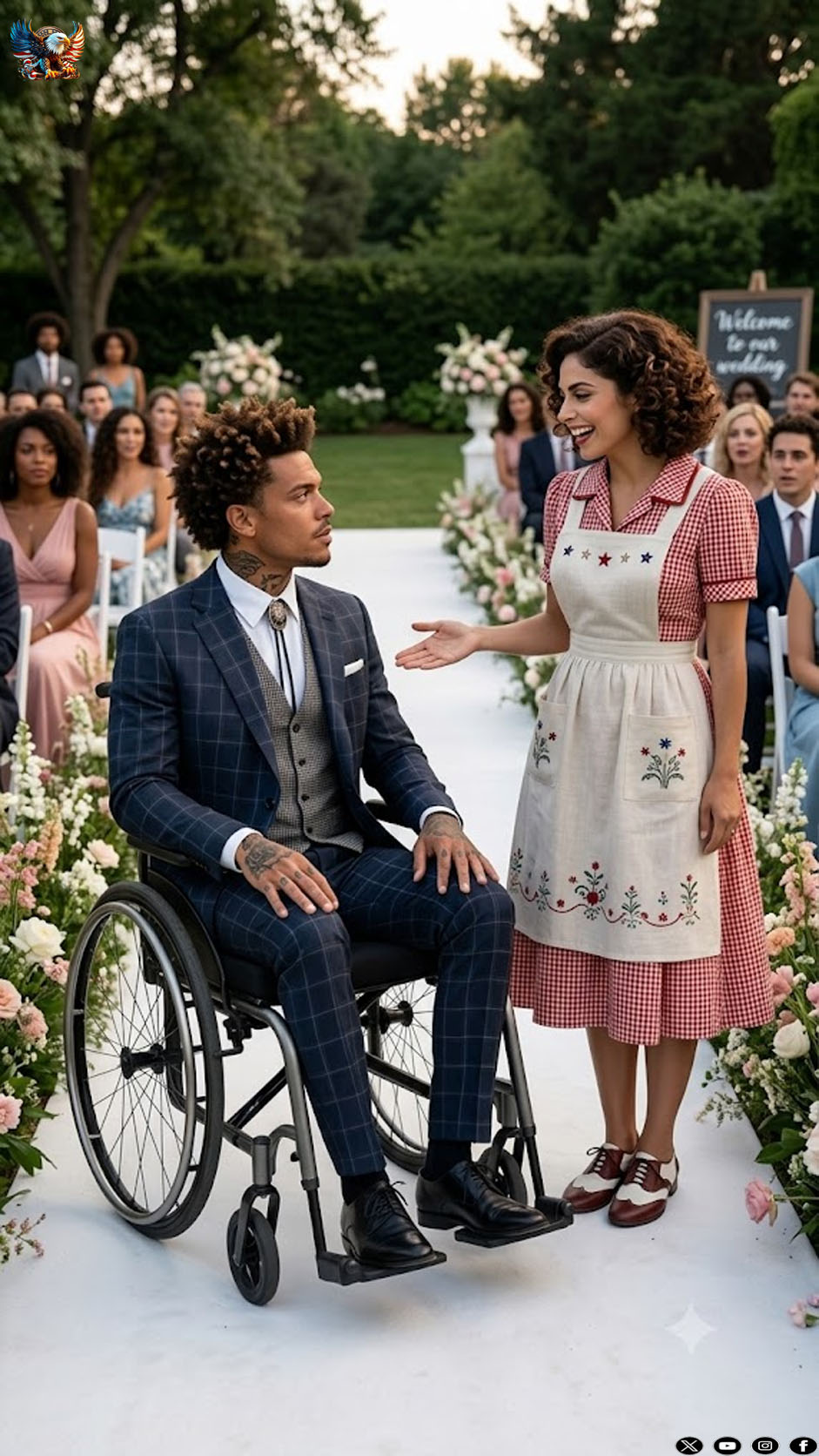 The Paraplegic Mafia Boss Was Abandoned at His Own Wedding — The Humble Maid Said: “Shall We Dance?”