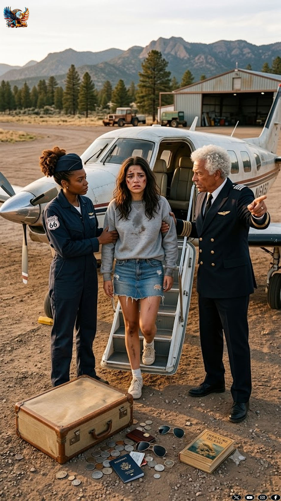 They threw her off the plane… But NO ONE knew she was the owner…
