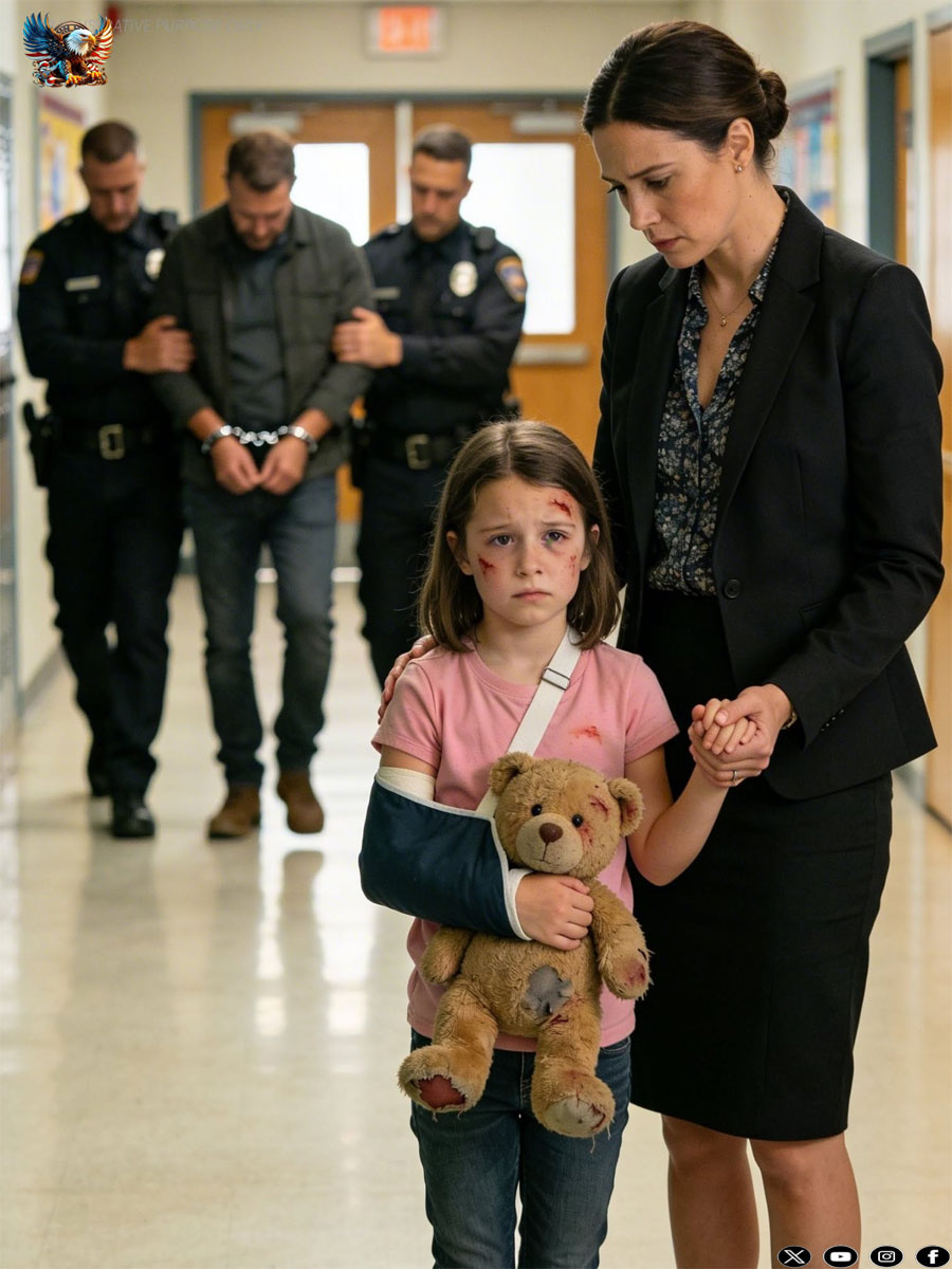 When I went to my daughter’s parent-teacher meeting, I came face-to-face with the man who bullied me all through high school. The next day, the school called—my daughter had collapsed during PE, her body covered in bruises.