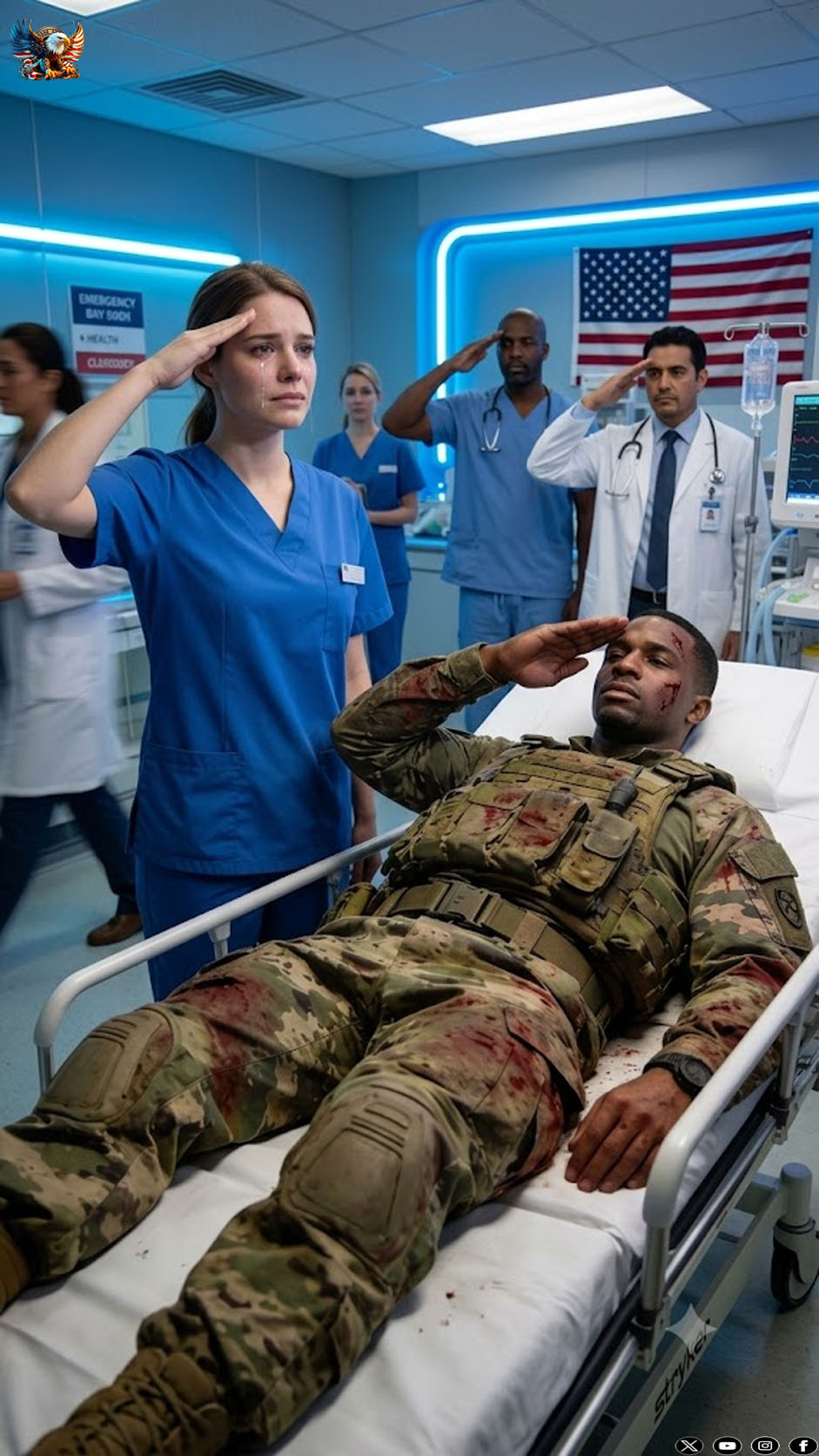 Doctors Mocked the “New Nurse” Until a Wounded SEAL Commander Saluted Her—and Exposed Their Bet