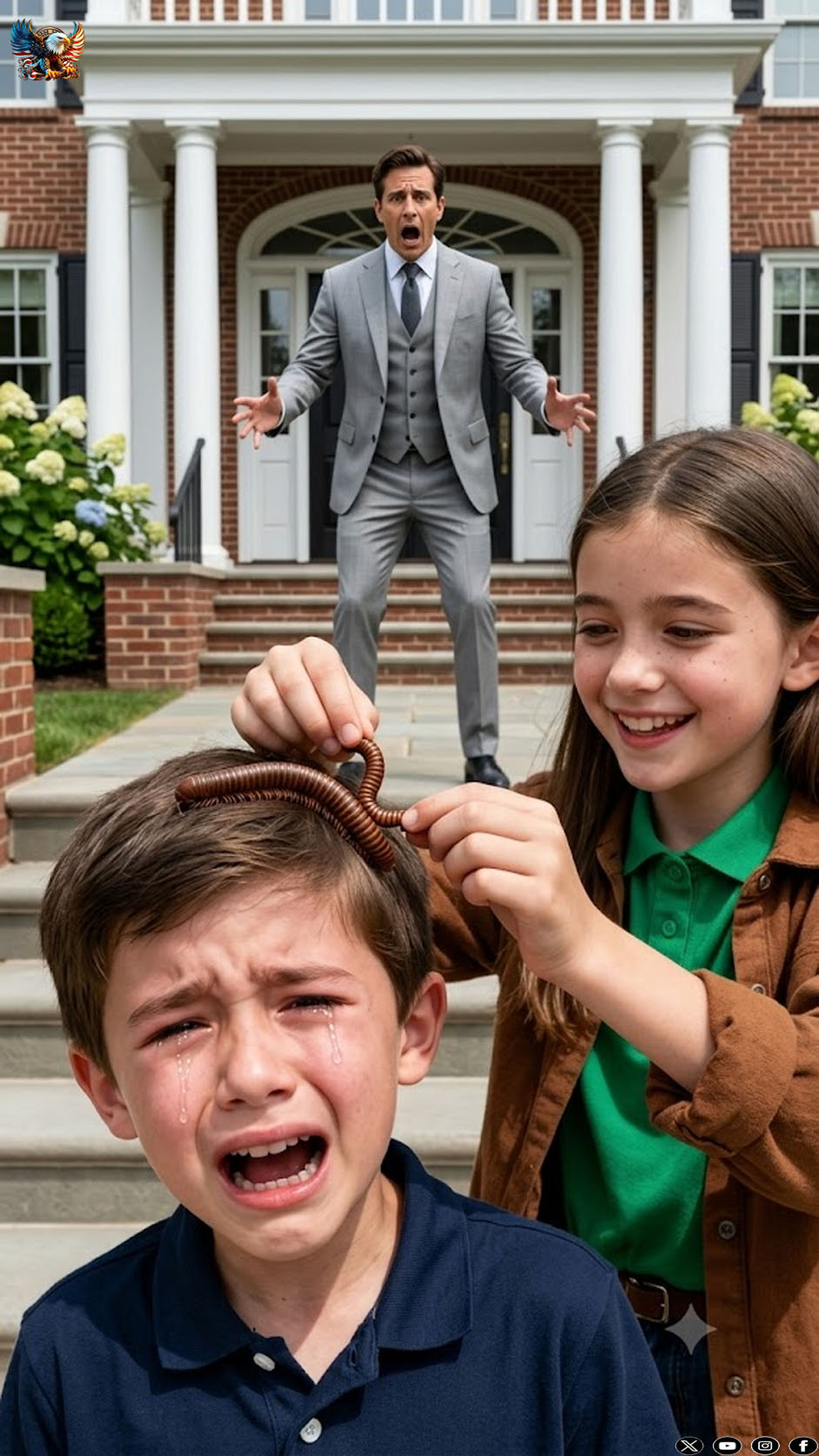 The millionaire’s son was blind… until a young girl pulled something out of his eyes that no one could have ever imagined…