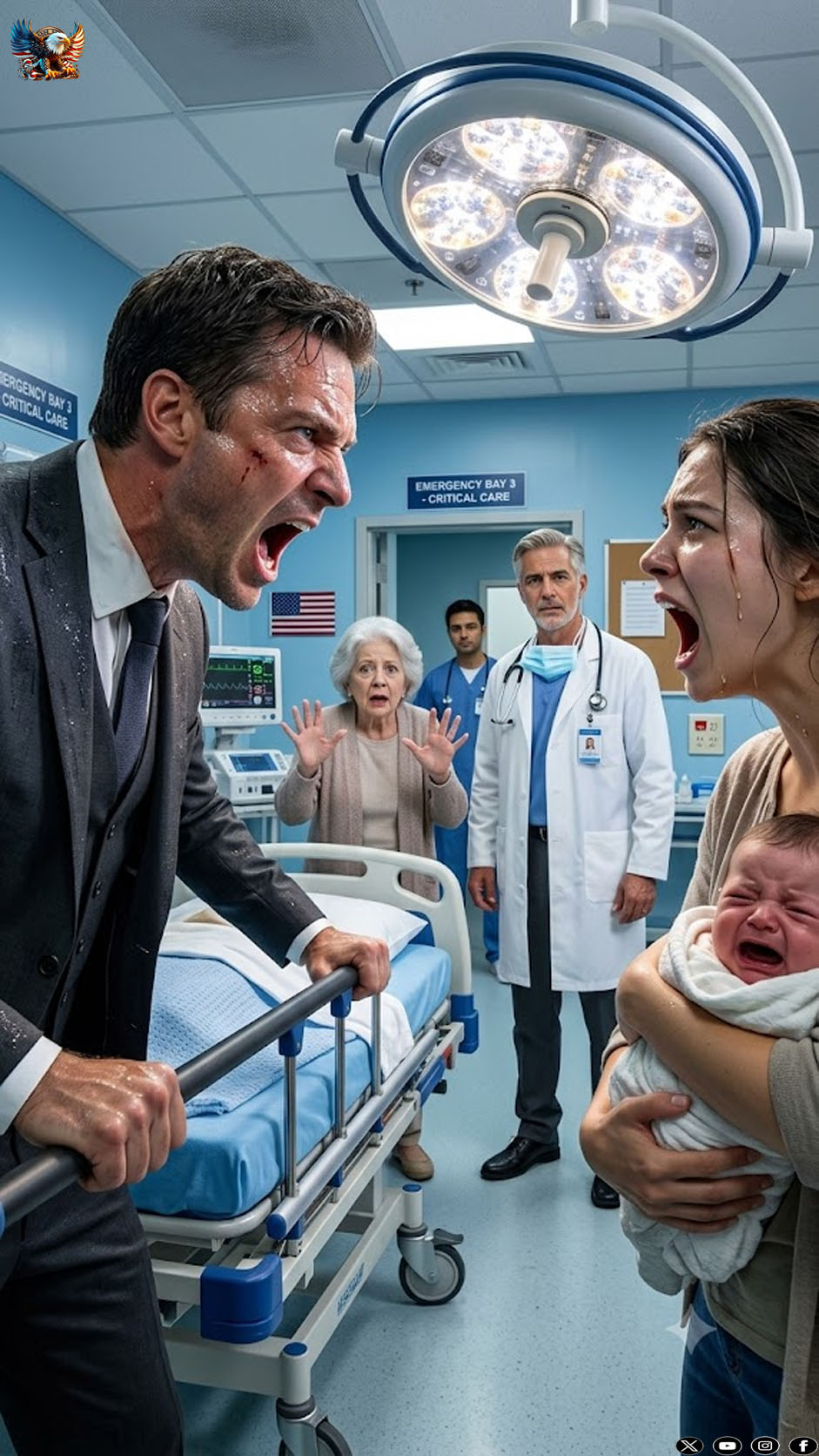 “At my baby’s three-month checkup, the doctor called me into a separate room and lowered his voice so no one else could hear. What he said next made the ground feel unstable beneath my feet.”