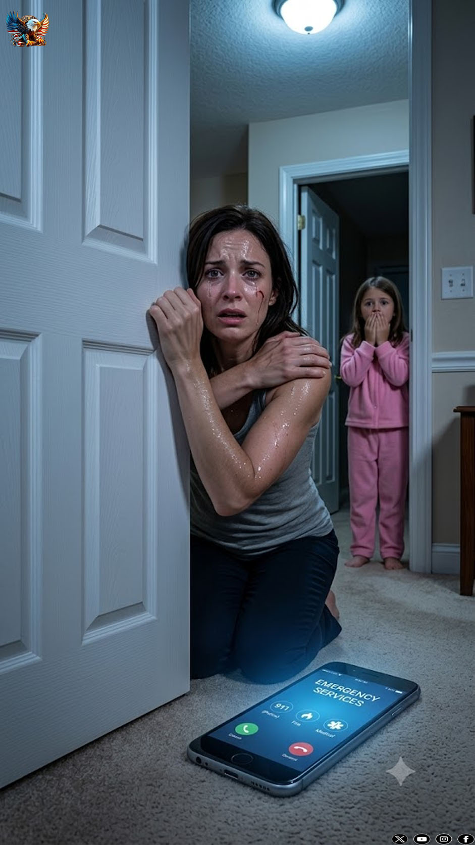 MY HUSBAND “LEFT ON A BUSINESS TRIP”… AND THEN MY SIX-YEAR-OLD DAUGHTER WHISPERED: “MOMMY, WE HAVE TO RUN. NOW.”