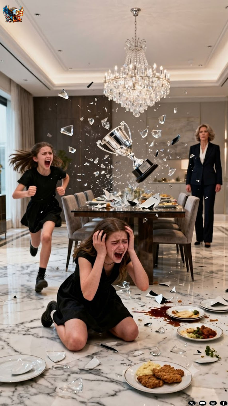 My adoptive sister threw my science trophy at my head, screaming: “YOU DON’T DESERVE IT!” and poisoned my food for getting into college. When I begged my mom to help me, she said: “Don’t show off your achievements where Chloe can see them,” and later snapped: “If you want what’s best for your SISTER, you would help her heal.” I…