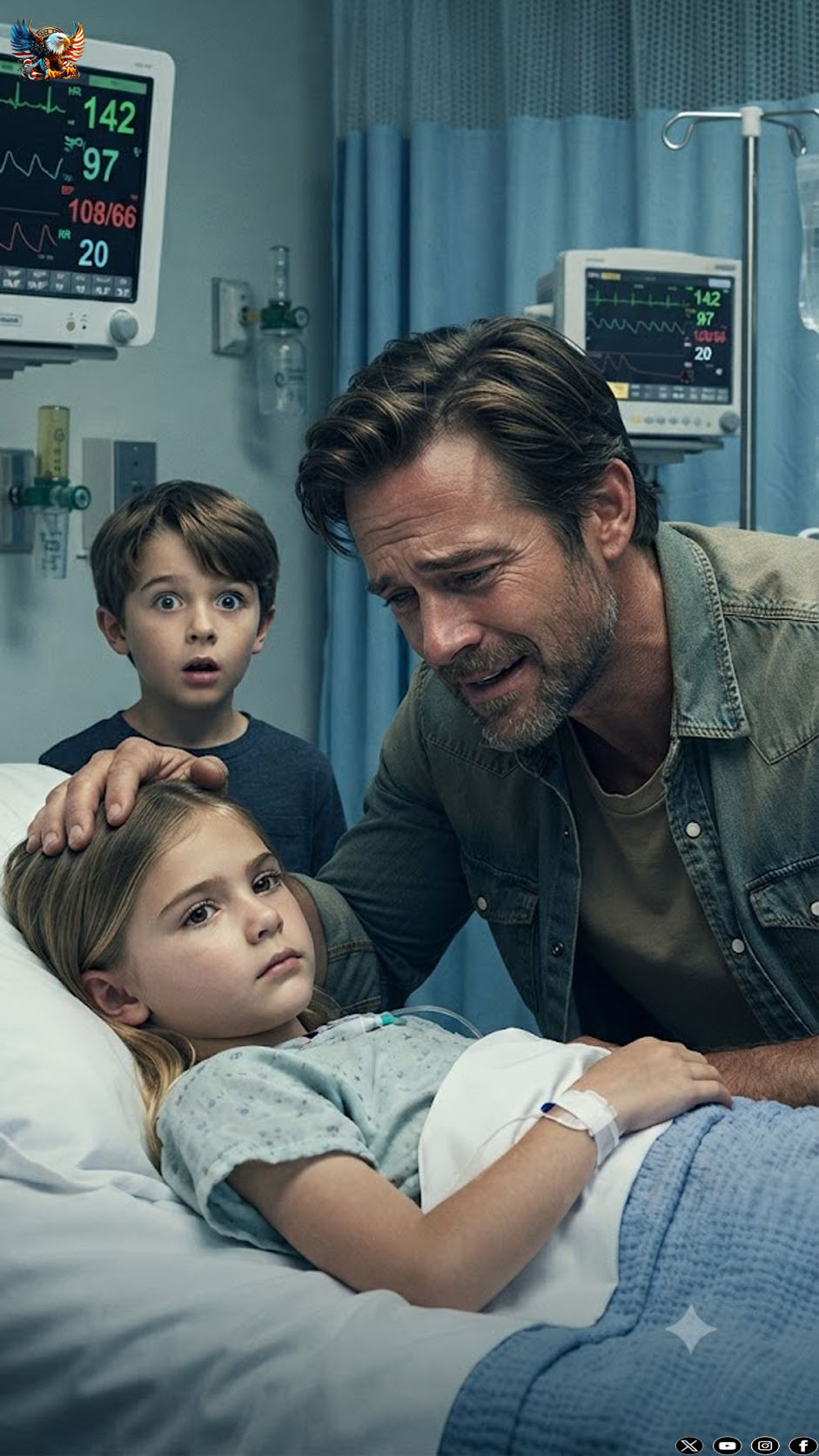 “THE MILLIONAIRE’S DAUGHTER DIED IN HIS ARMS, BUT THE GARDENER’S SON SAW SOMETHING ON THE MONITOR AND STOPPED… The doctor approached the ventilator, his face a mask of professional compassion.