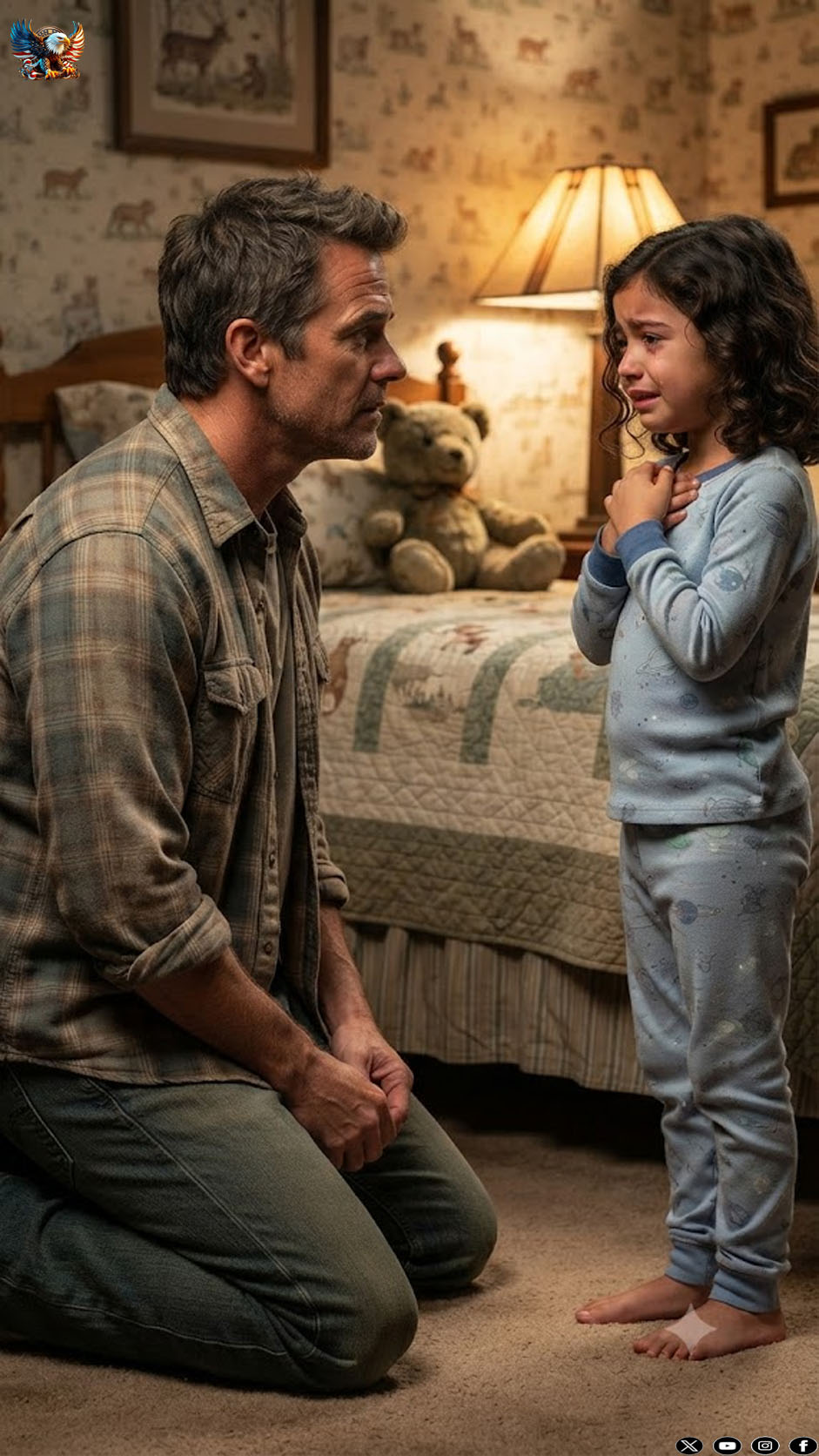 “Daddy… my back hurts so much I can’t sleep. Mommy told me I didn’t have the right to tell you.” — I had just returned from a business trip when my daughter’s whisper revealed the secret her mother wanted to hide.