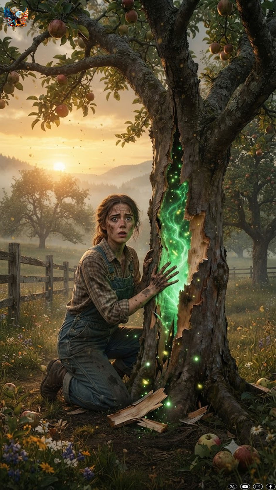 Her father humiliated her by leaving her only dry trees…