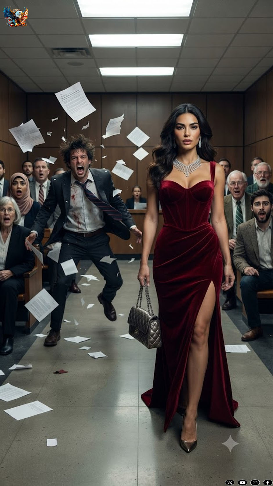 “The day I walked into the courthouse wearing jewelry worth two billion dong to sign my divorce papers, my ex-husband’s entire family was left speechless… but what he did next was even more frightening.”