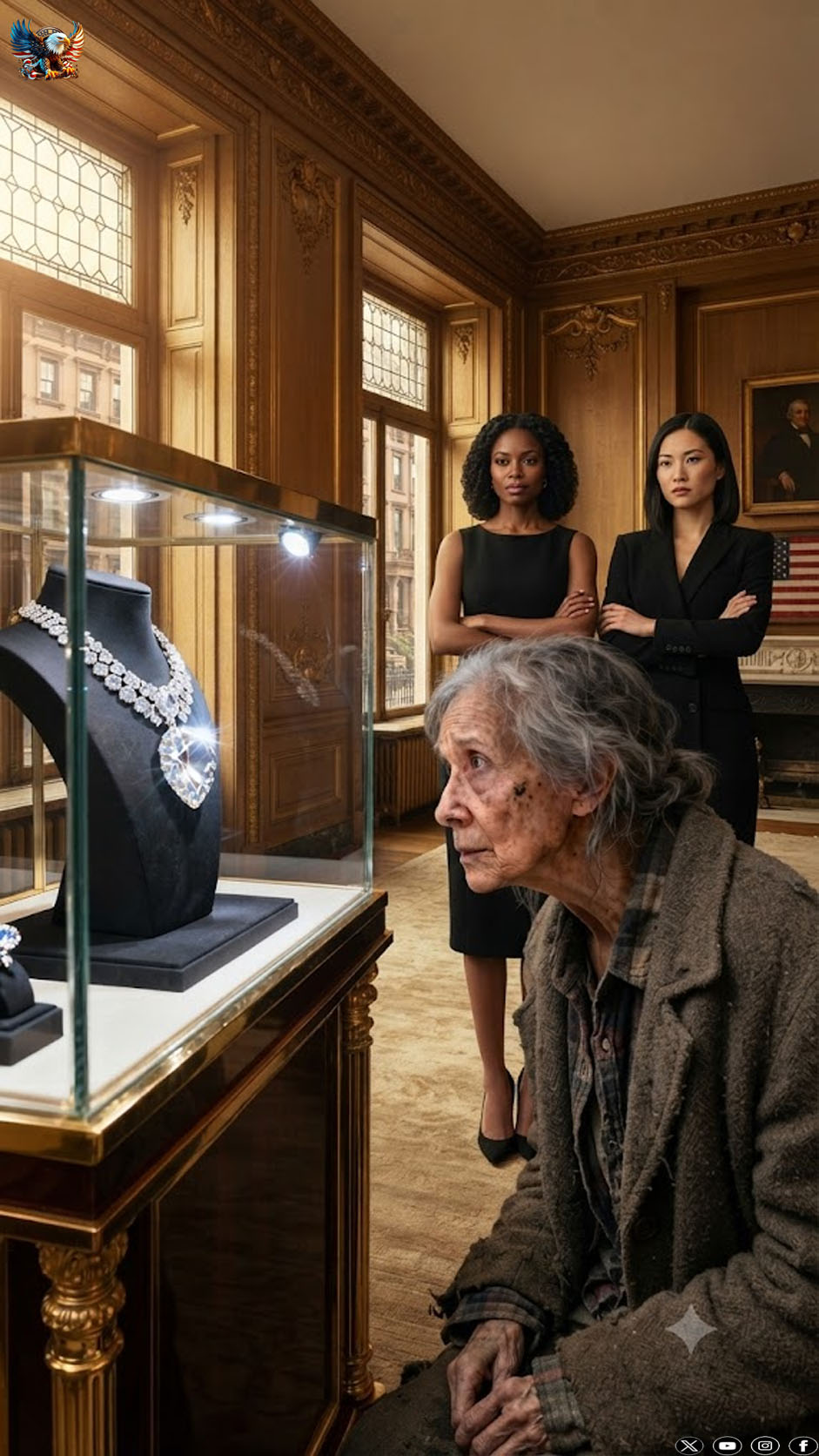 They mocked an old woman for wanting to buy a $3,000 necklace… but they didn’t know who was listening to everything.