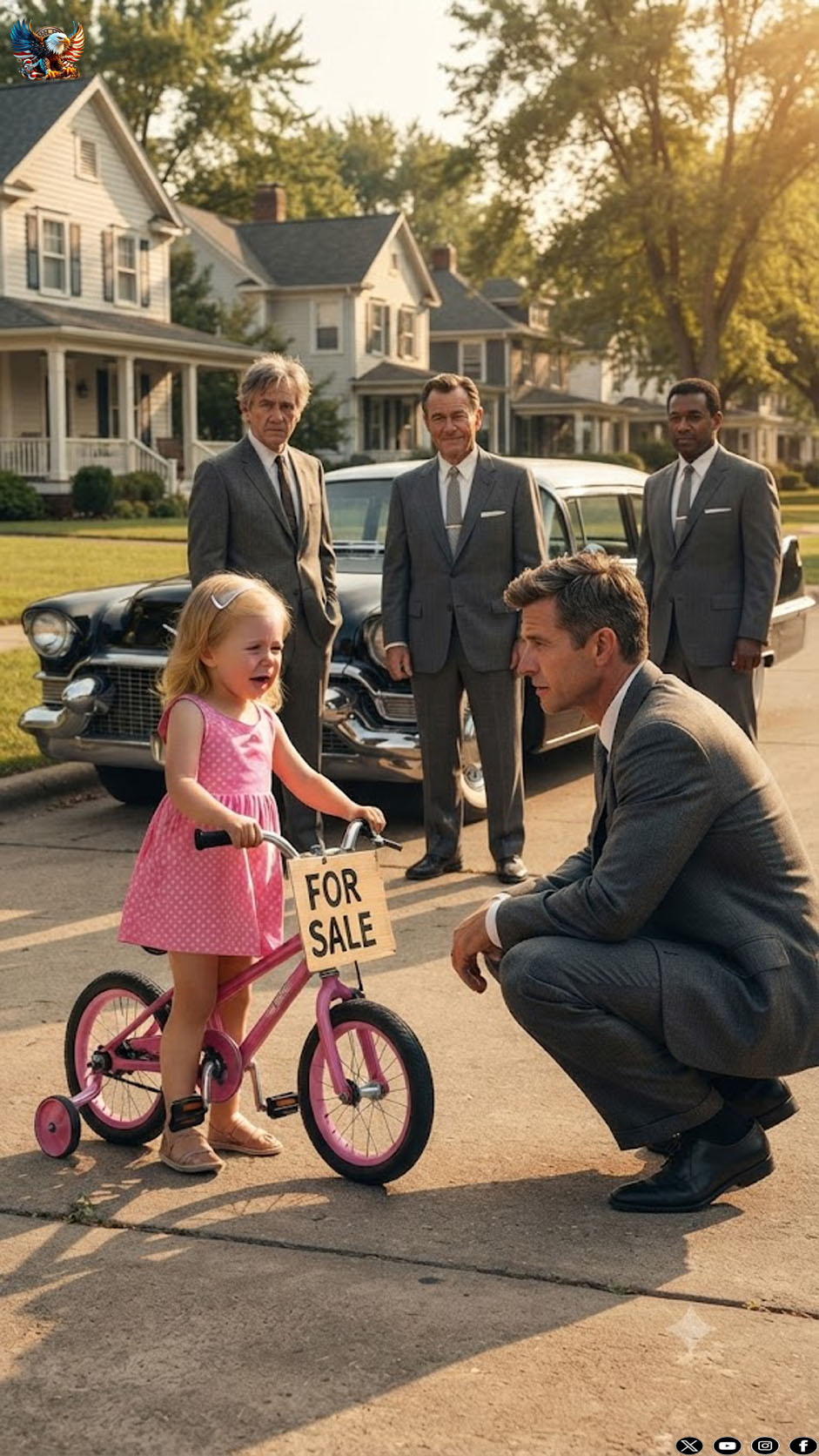 A little girl sold her bicycle so her mother could eat, and then a mafia boss discovered who had stolen everything from them.