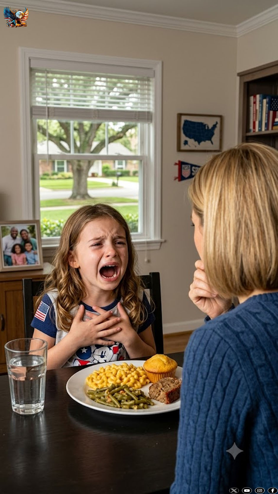 Since she moved in with us, my husband’s five-year-old daughter barely touched her food